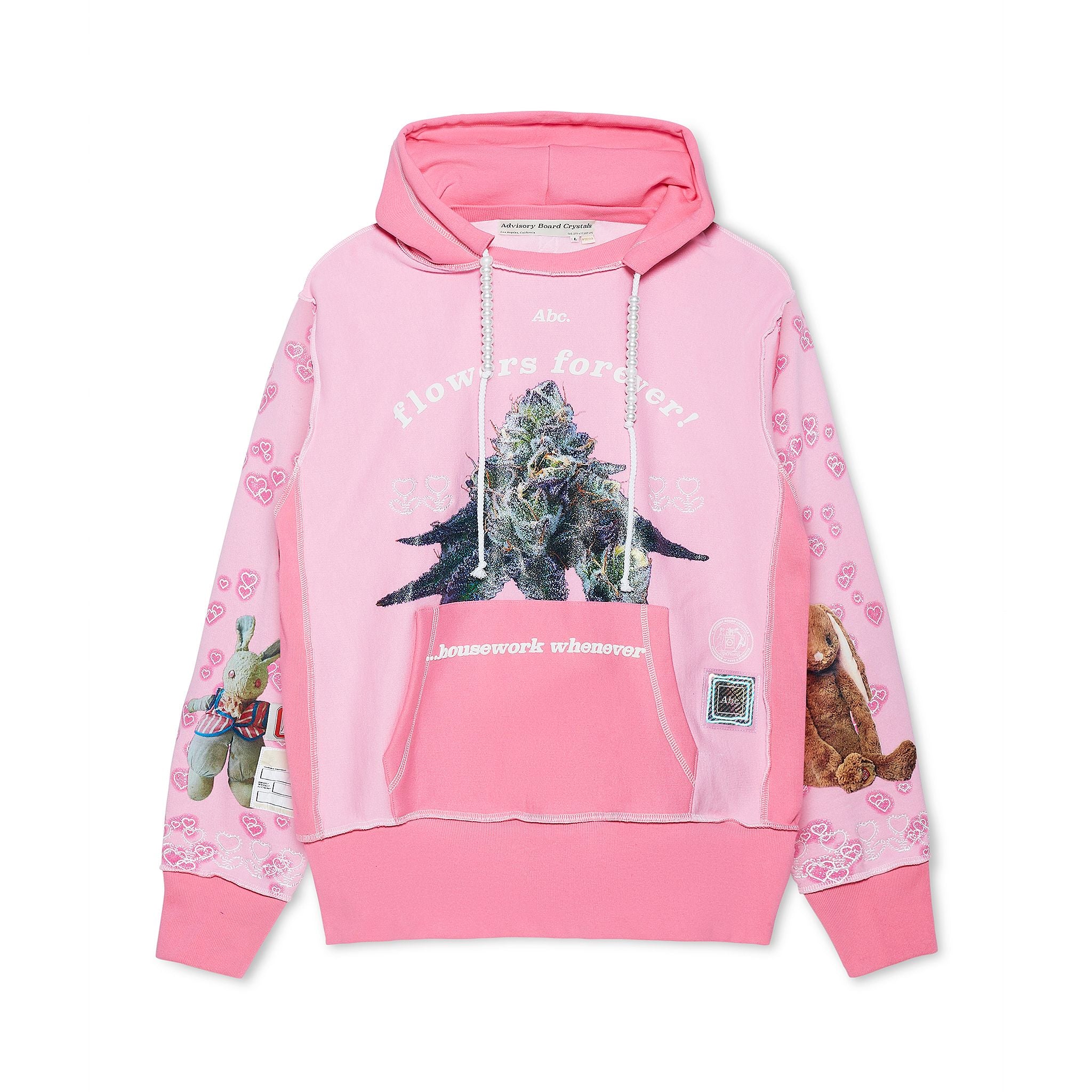 Advisory Board Crystals Abc. Flowers Forever Hoodie