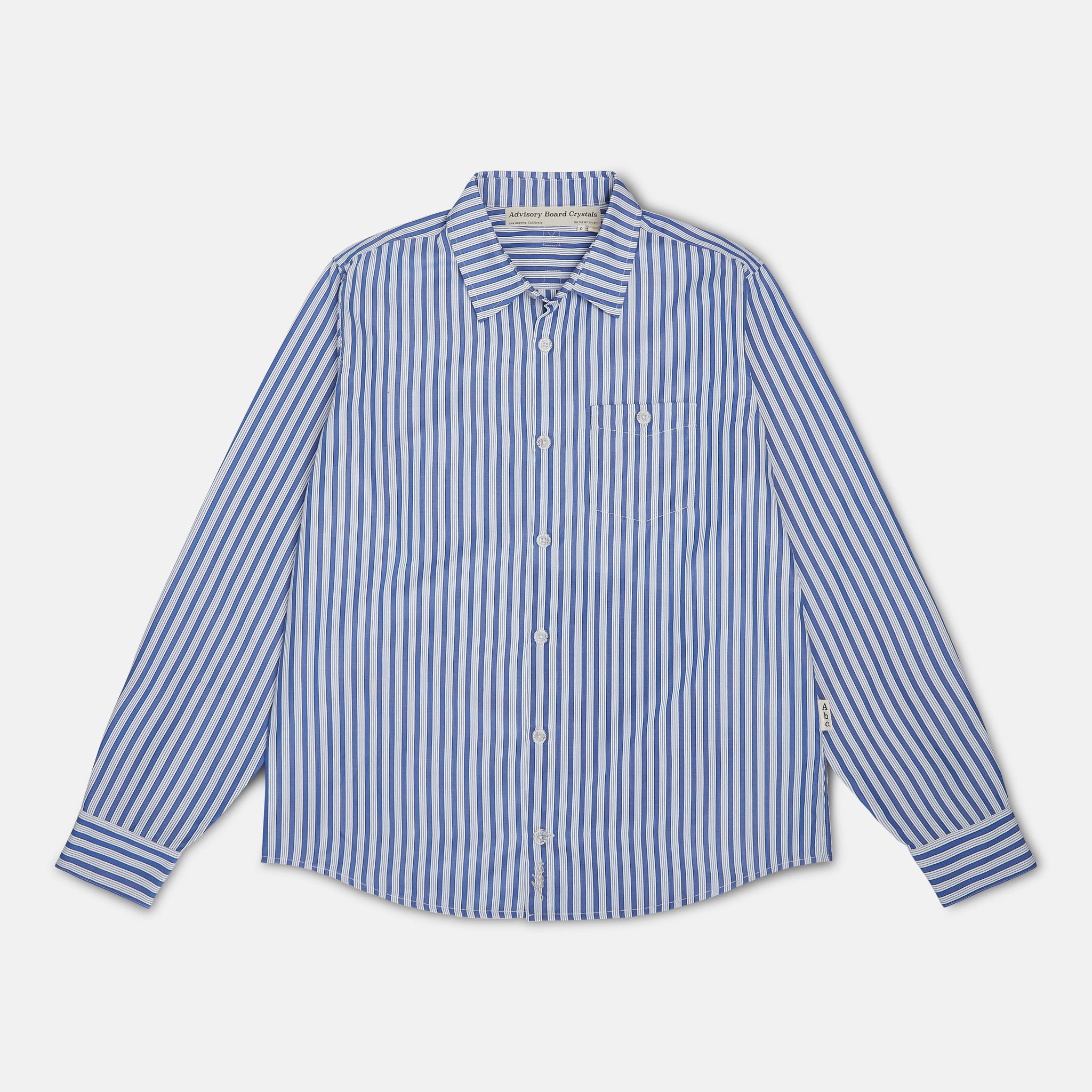 Abc. Artist's Office Button Up (Blue)- FW24