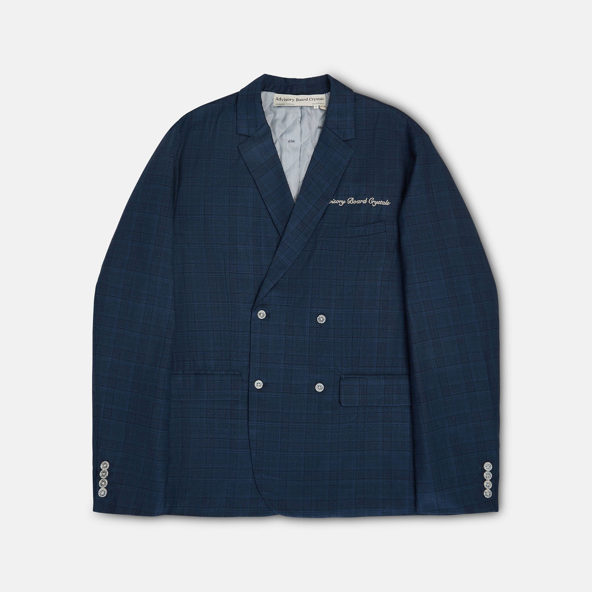 Abc. Thanksgiving Dinner Double-Breasted Blazer- FW24 (Blue)