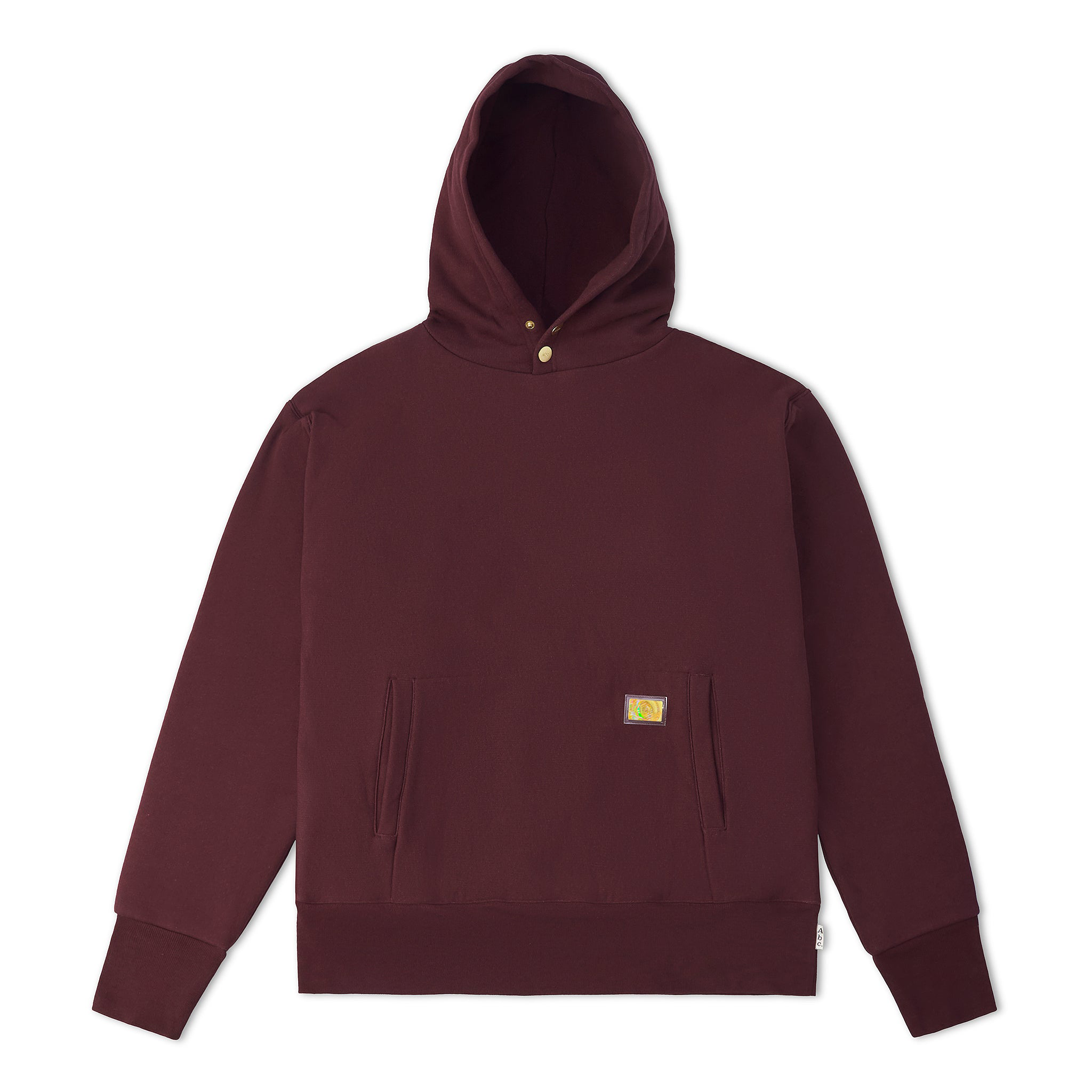 Abc. Double Weight Pullover Hoodie (Port)
