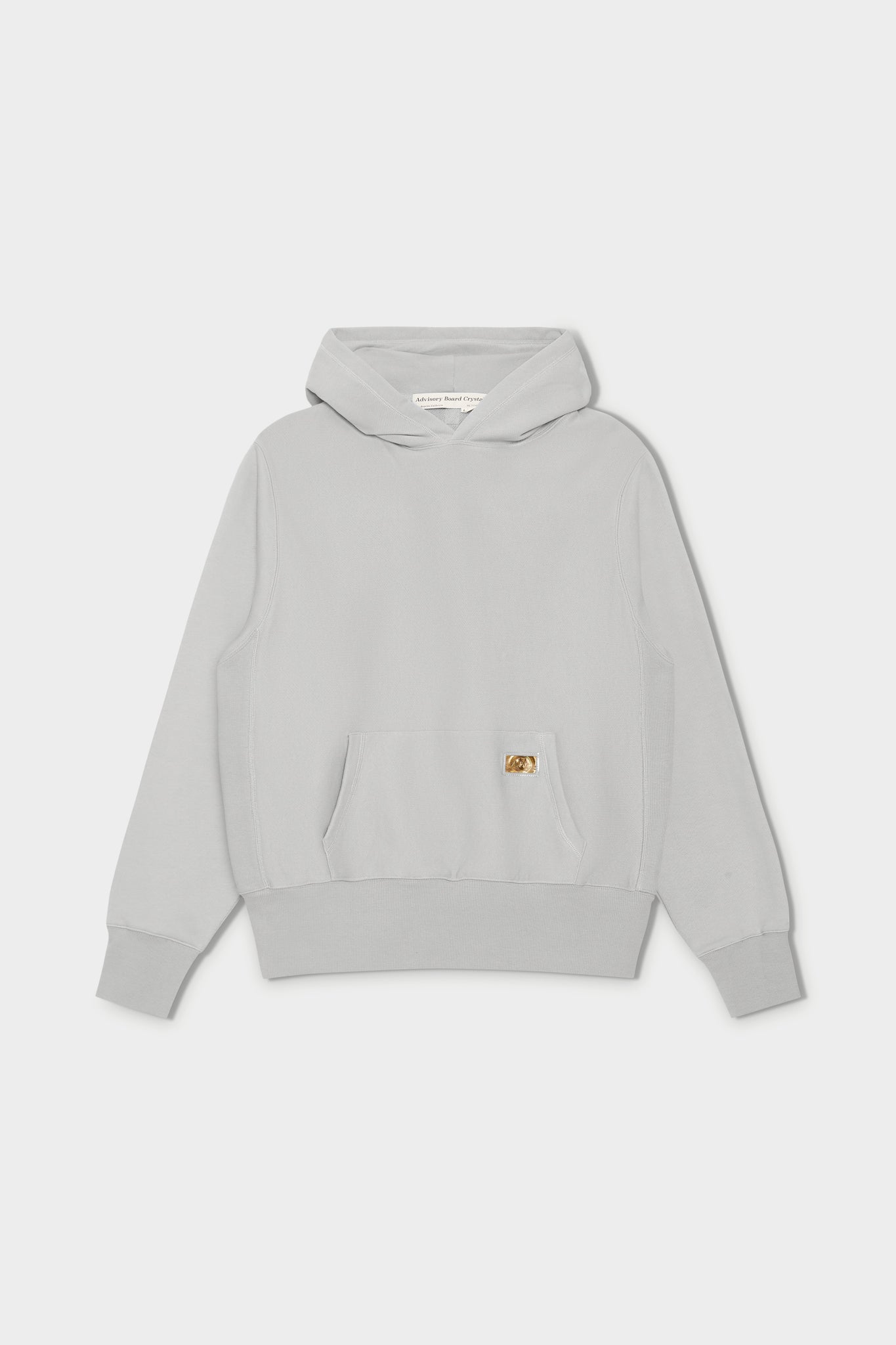 Abc. 123 Hologram French Terry Pullover Hoodie (SS24)- Light Heather Grey