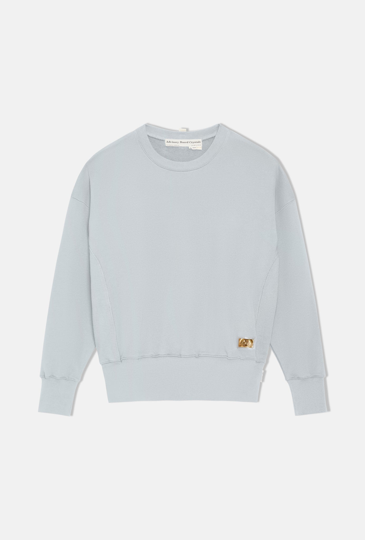 Abc. 123 Hologram French Terry Crewneck (SS24)- Blue