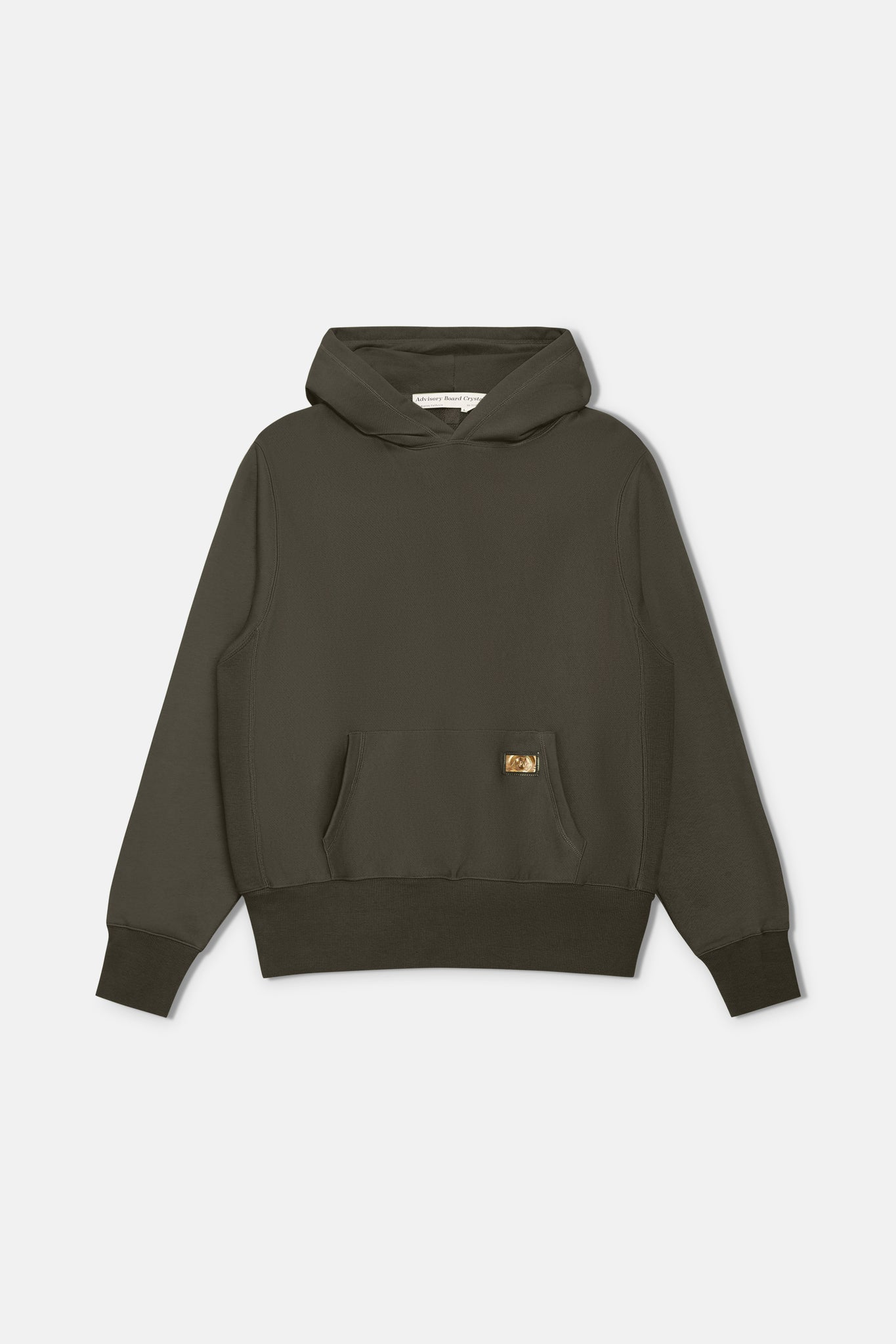 Abc. 123 Hologram French Terry Pullover Hoodie (SS24)- Army Green