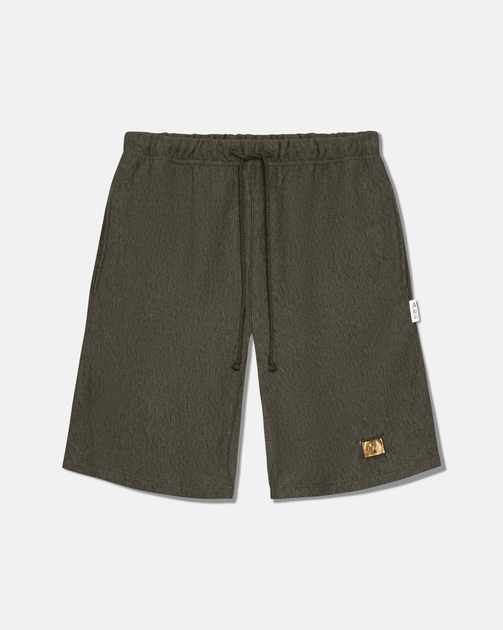 Abc. 123 Hologram French Terry Sweatshorts (SS24)- Army Green
