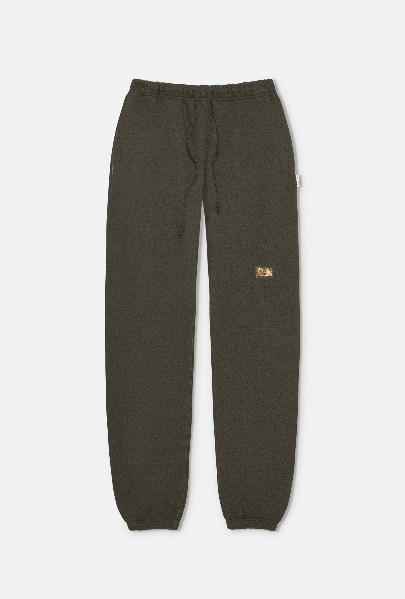 Abc. 123 Hologram French Terry Sweatpants (SS24)- Army Green