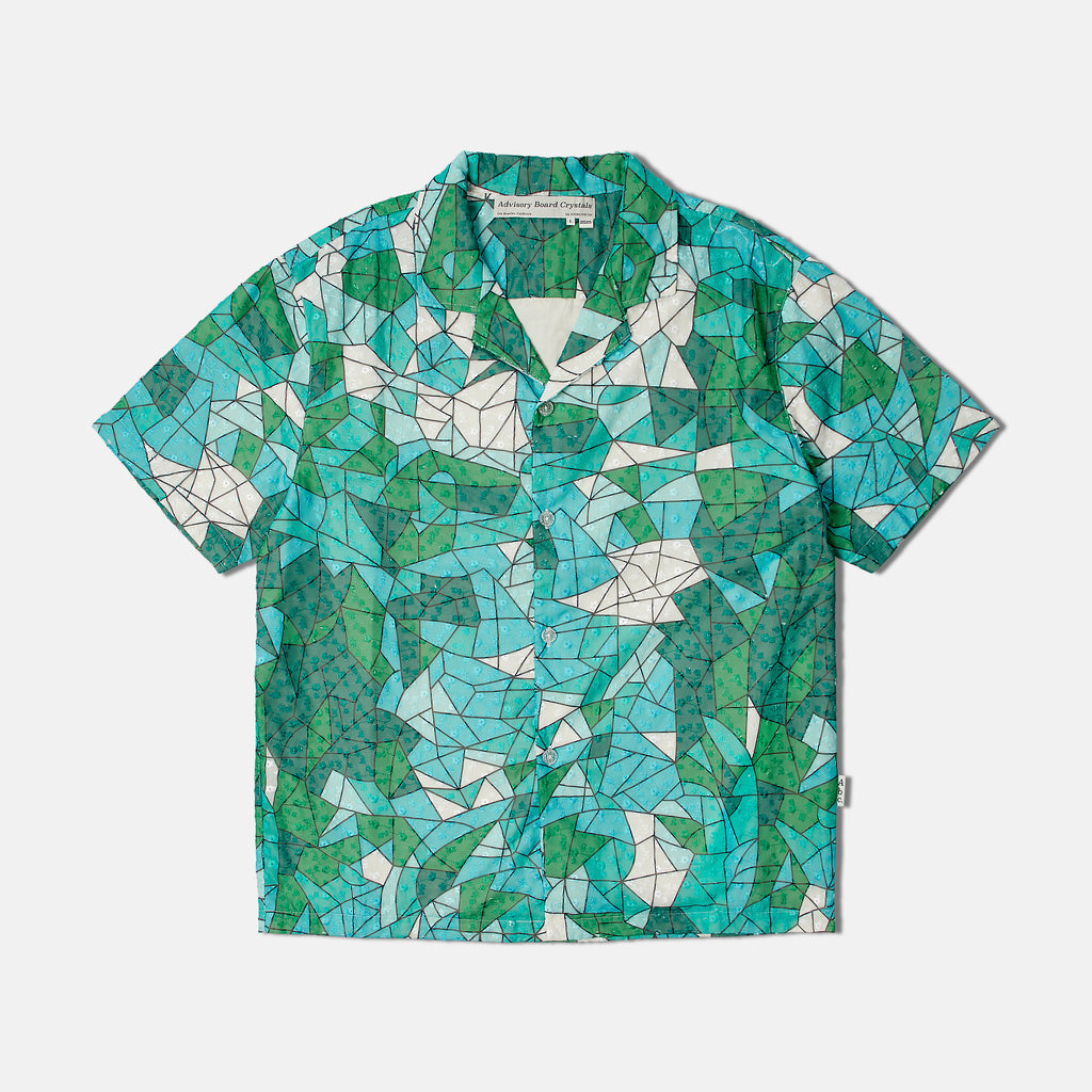Abc. Stained Glass Collared Shirt- SS25