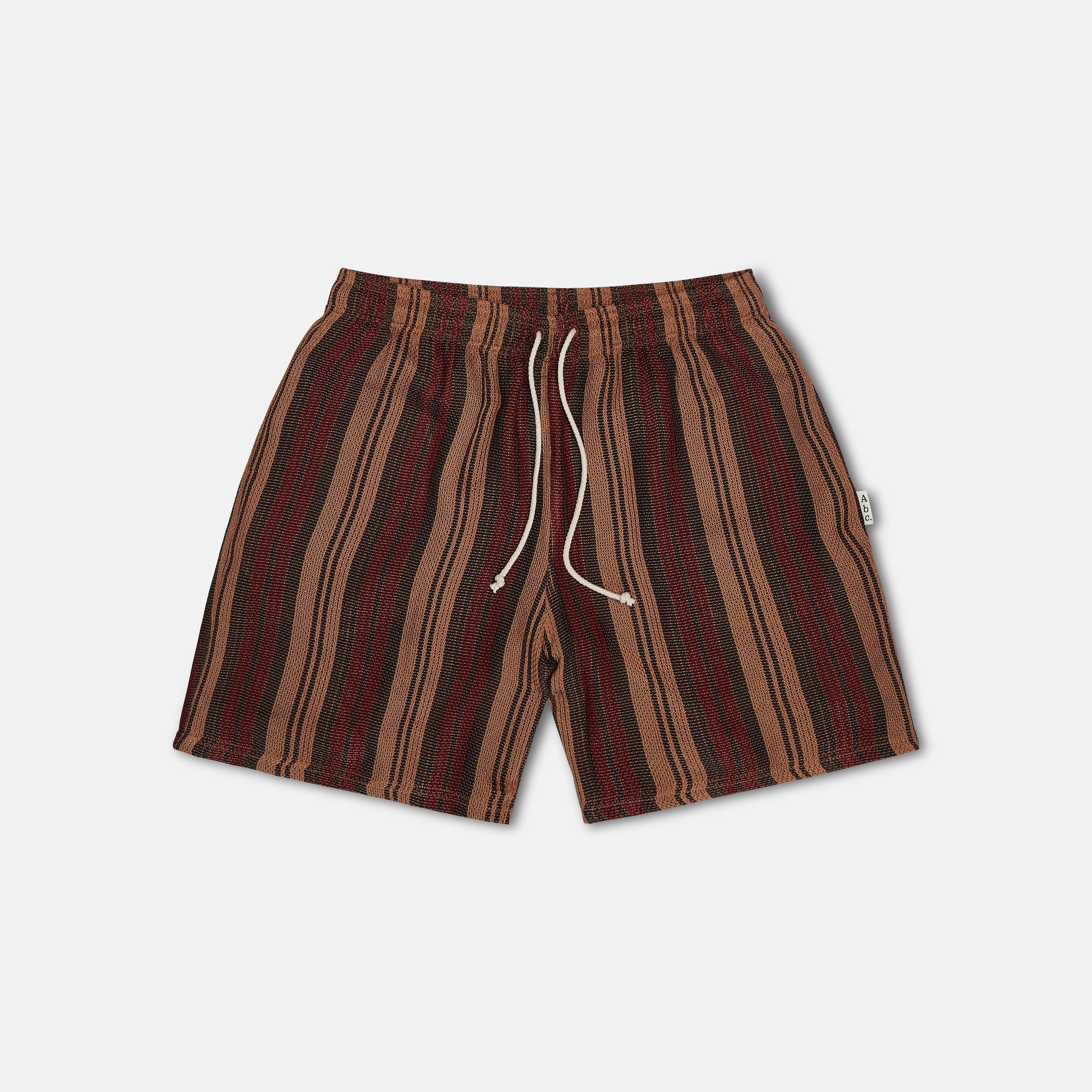 Abc. Woven Mesh Short (Brown)- FW24