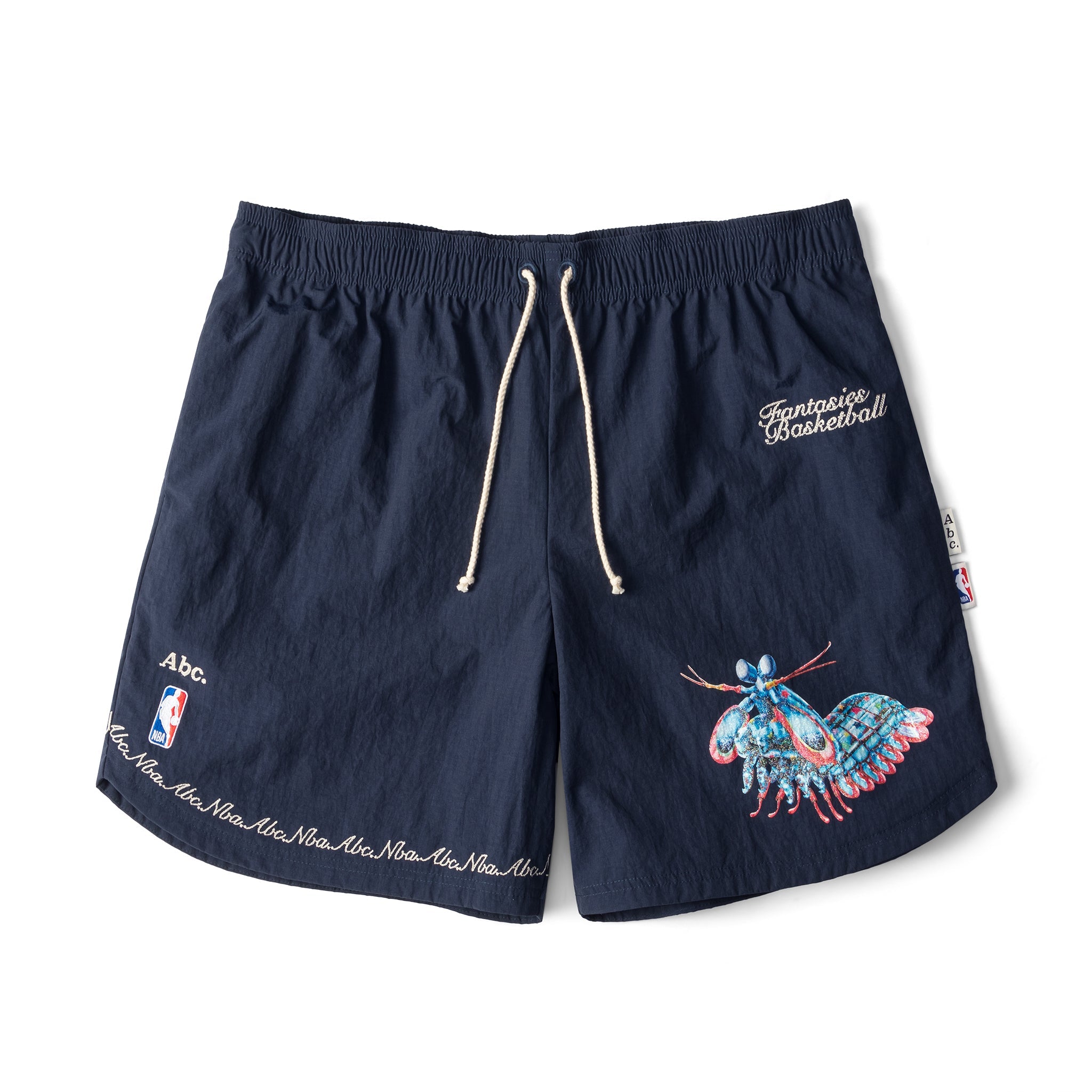 Abc. NBA Ripstop Taffeta Shorts (Navy)