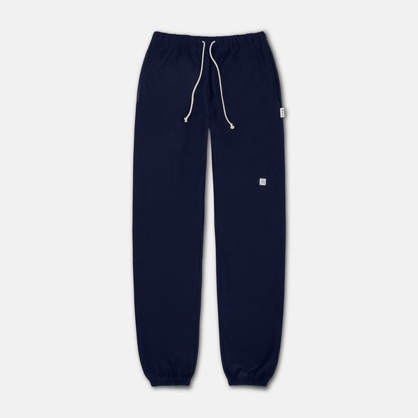 Abc. 123. SILVER HOLOGRAM FLEECE TERRY SWEATPANT- FW24 (Navy)