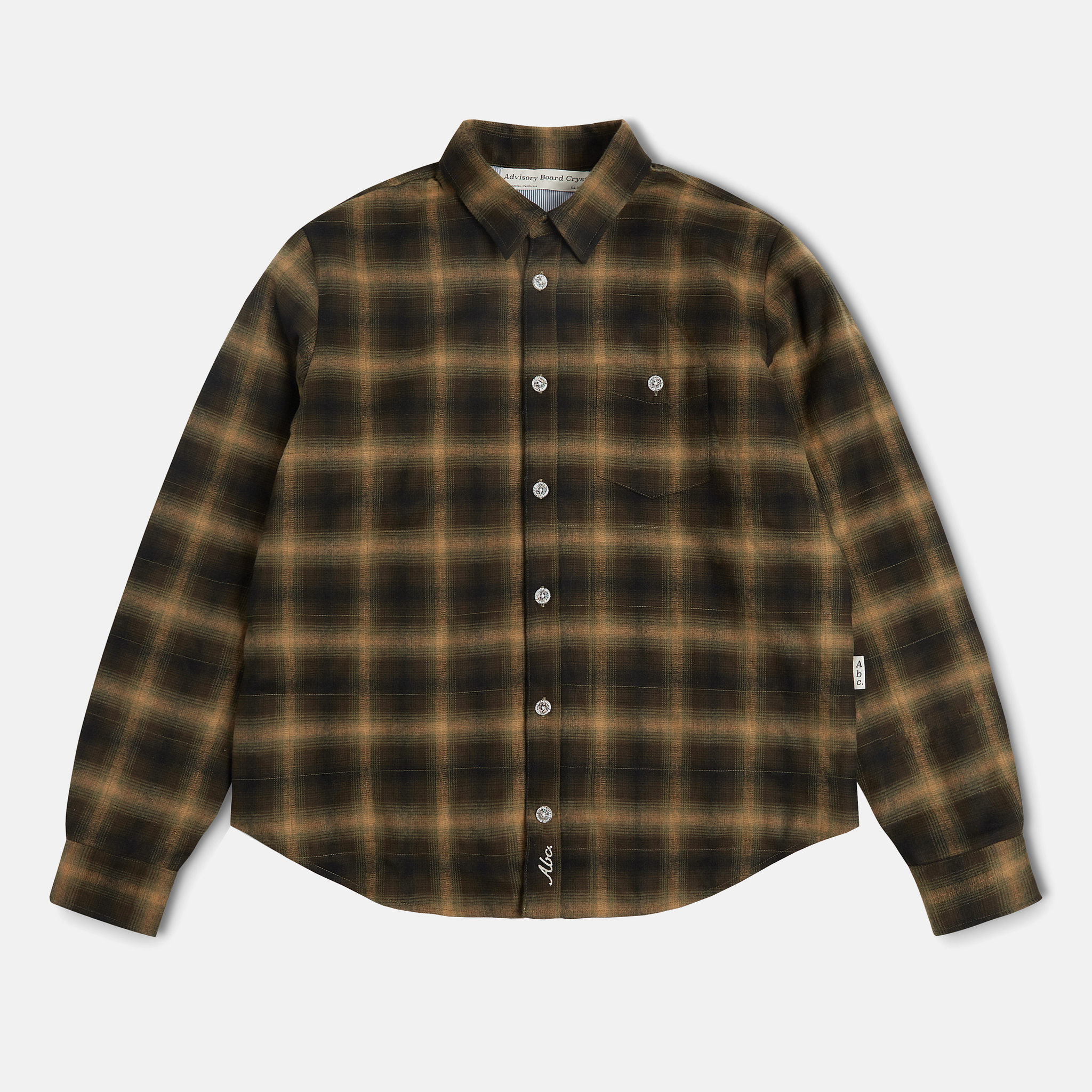 Abc. Flannel Plaid Shirt- FW24 (Green)