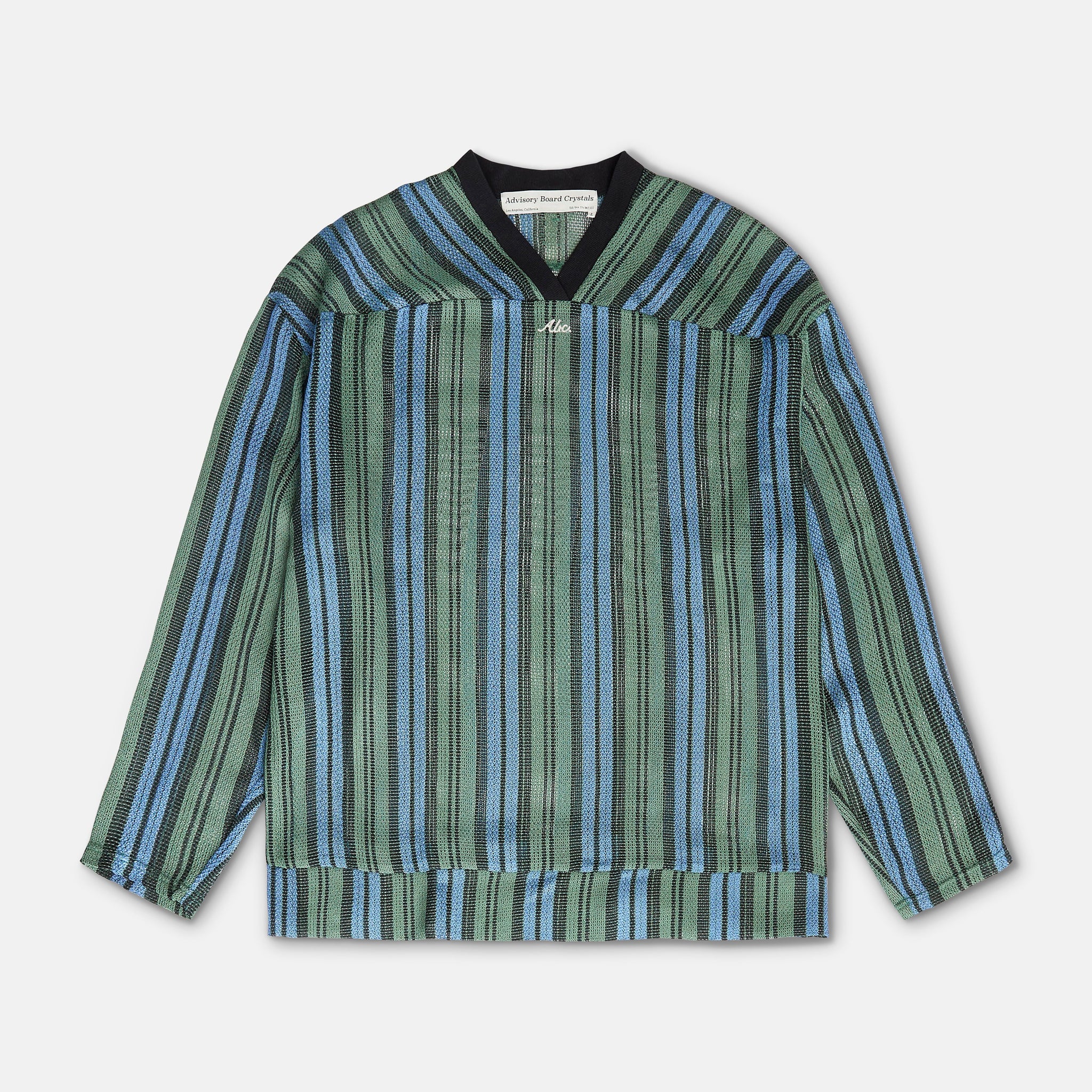 Abc. Woven Hockey Top (Green)- FW24