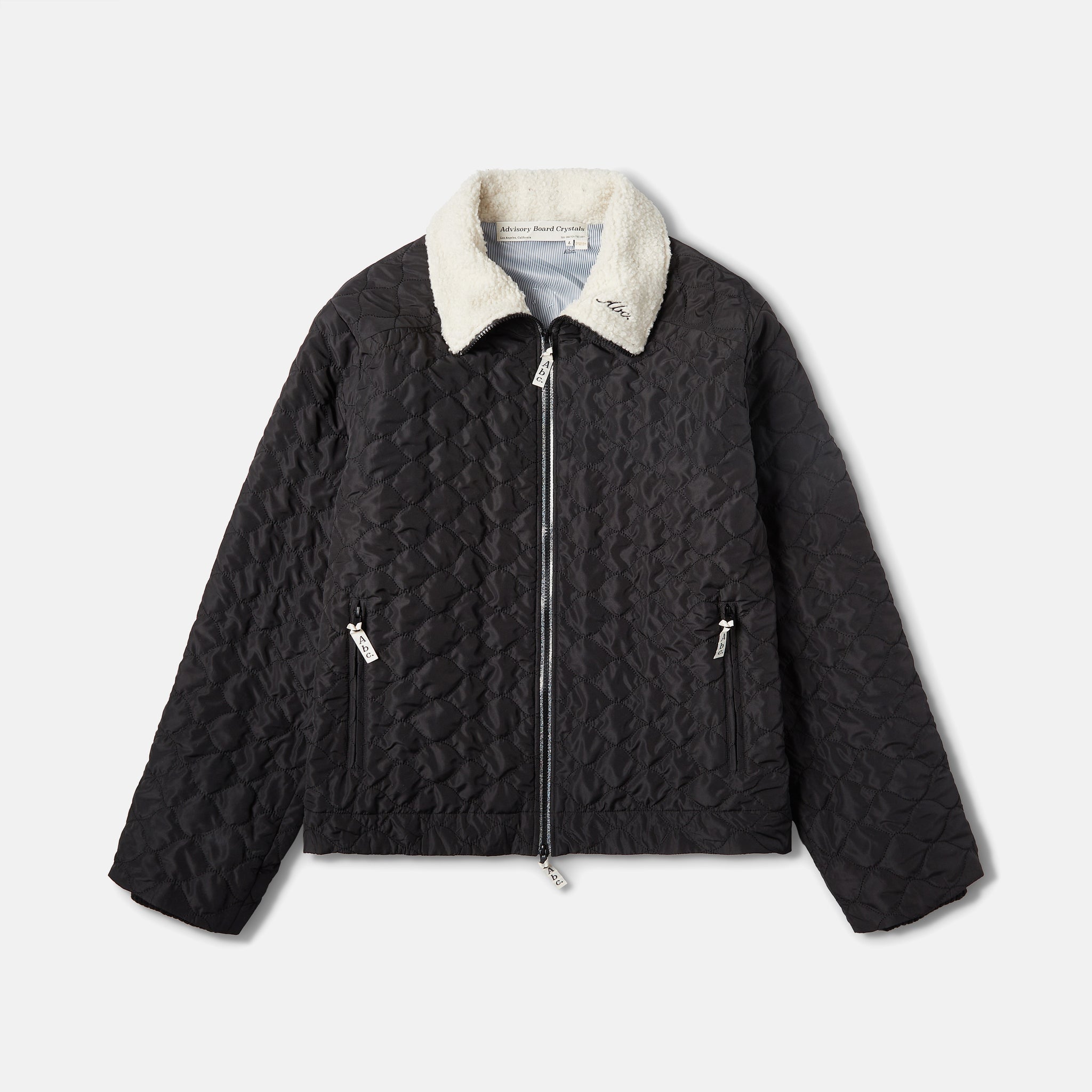 Abc. Quilted Snow Jacket (Black)- FW24