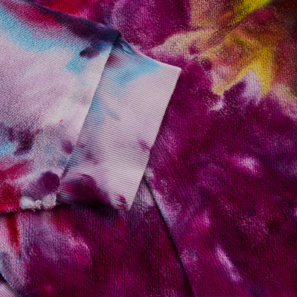 Kith for Advisory Board Crystals Tie Dye Hoodie- Purple Gold PH