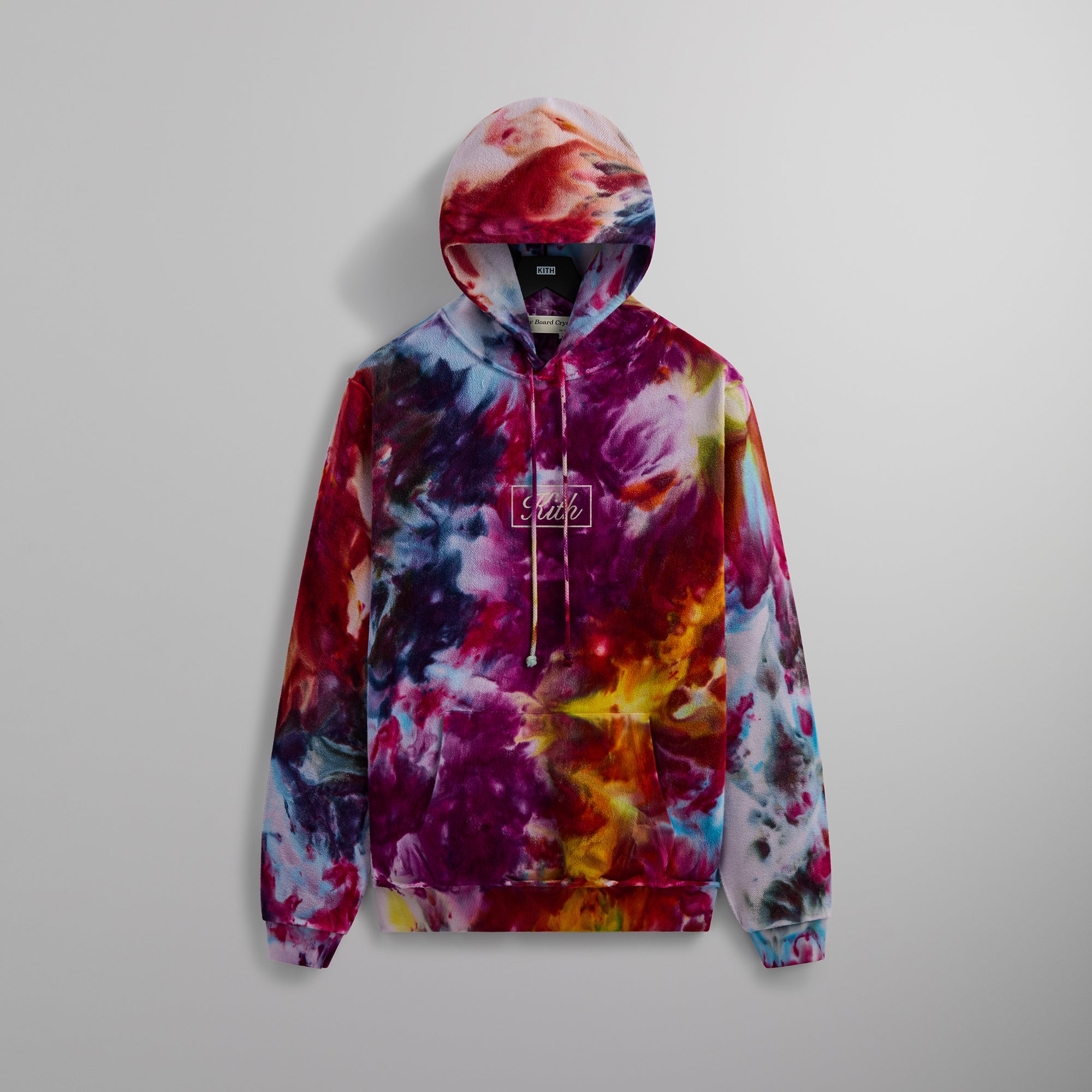 Kith for Advisory Board Crystals Tie Dye Hoodie- Purple Gold PH