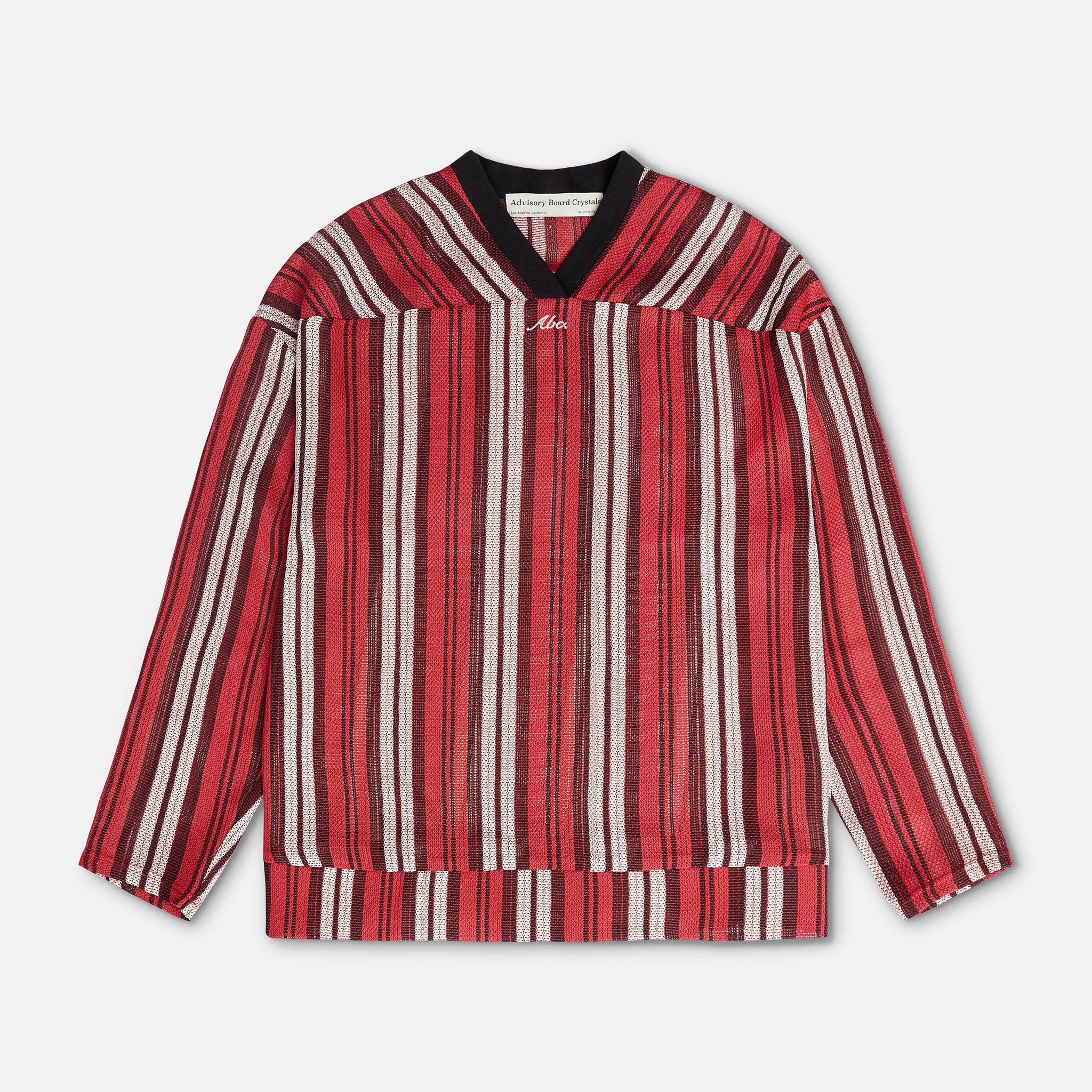 Abc. Woven Hockey Top (Red)- FW24