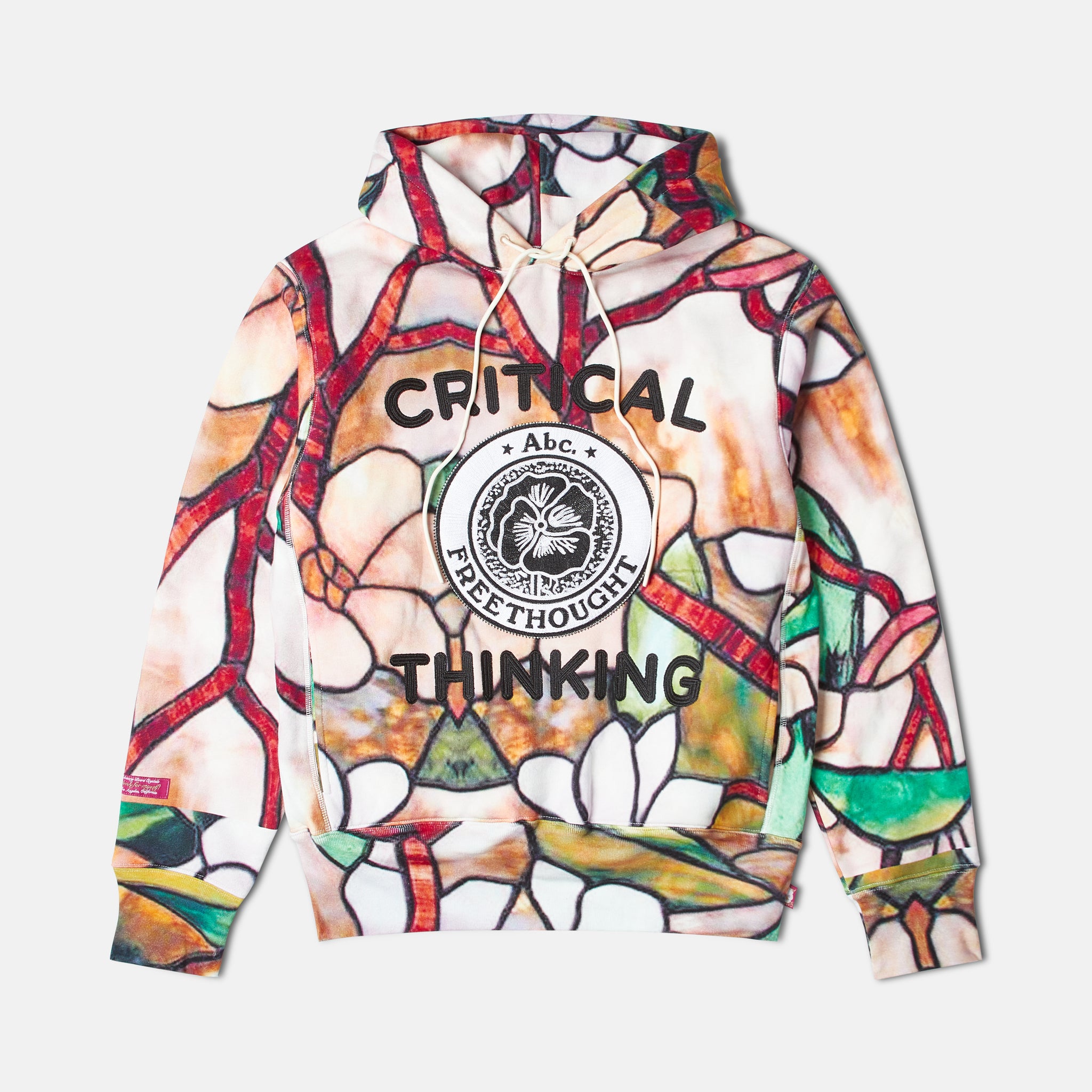 Critical Thinking Hoodie (SS24)- Stained Glass