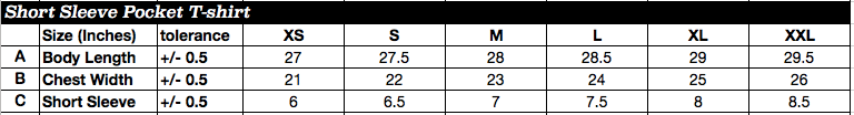 size chart image