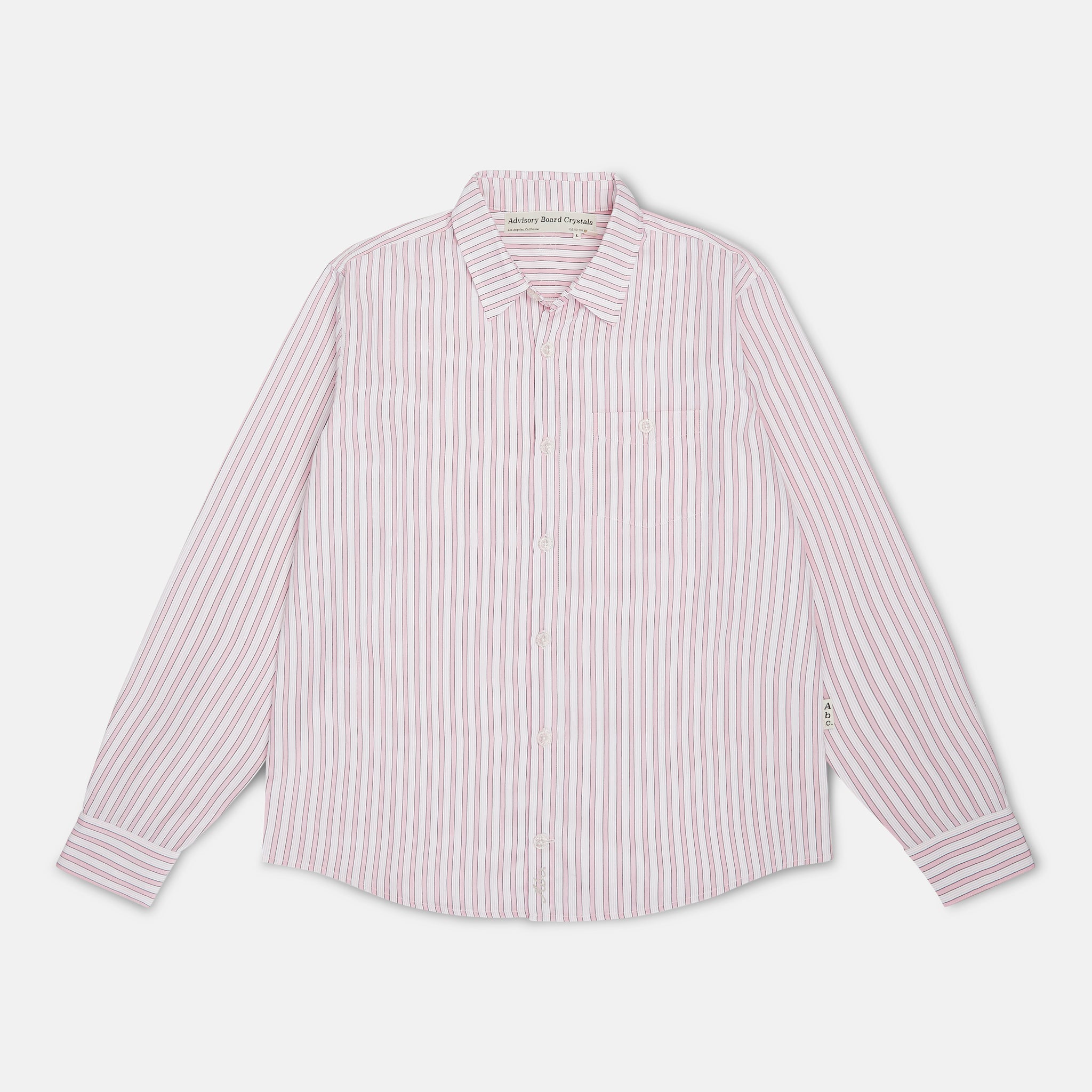 Abc. Artist's Office Button Up (Pink)- FW24