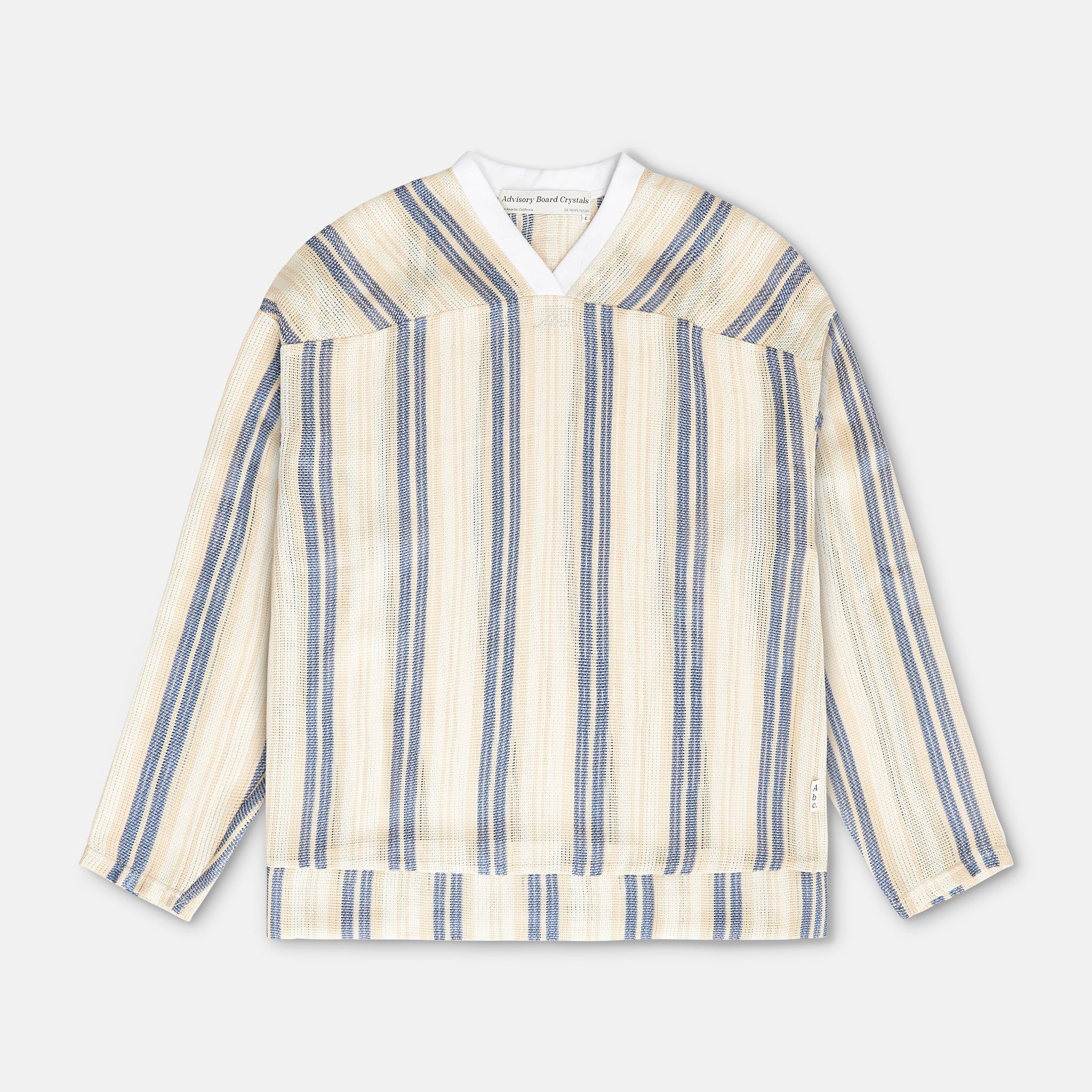 Abc. Woven Hockey Top (Ecru)- FW24