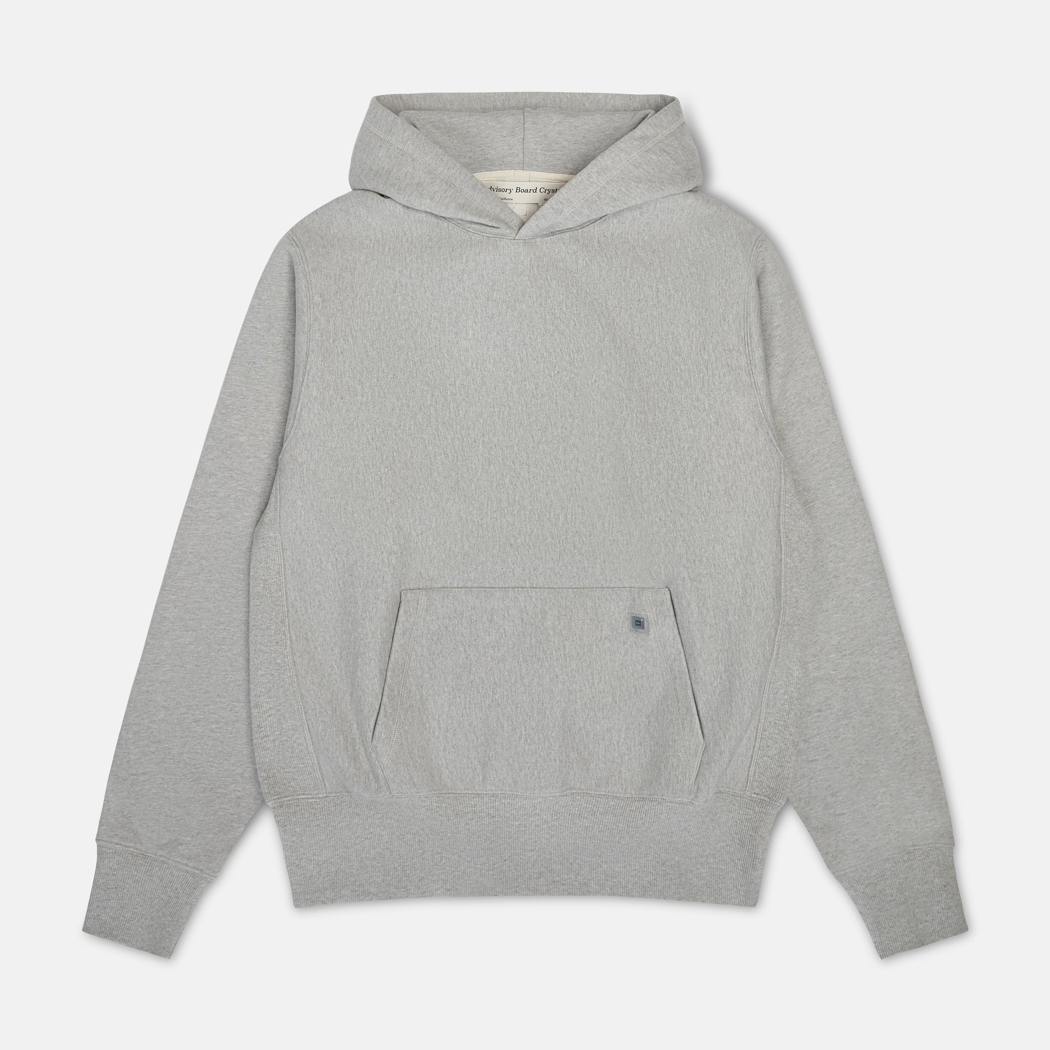 Abc. 123. Silver Hologram Pullover Hoodie (Heather Grey)- FW24