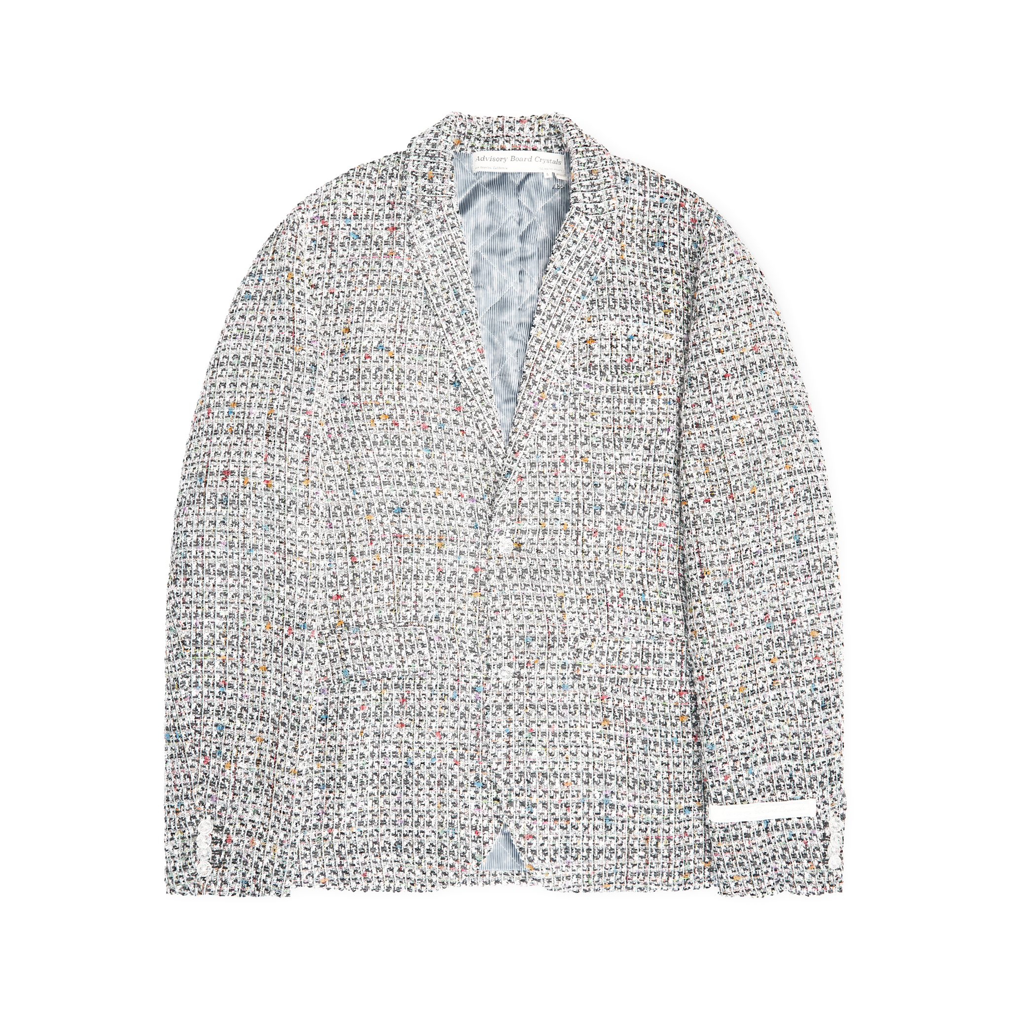 Abc. Tweed Suit Blazer (White)- FW24