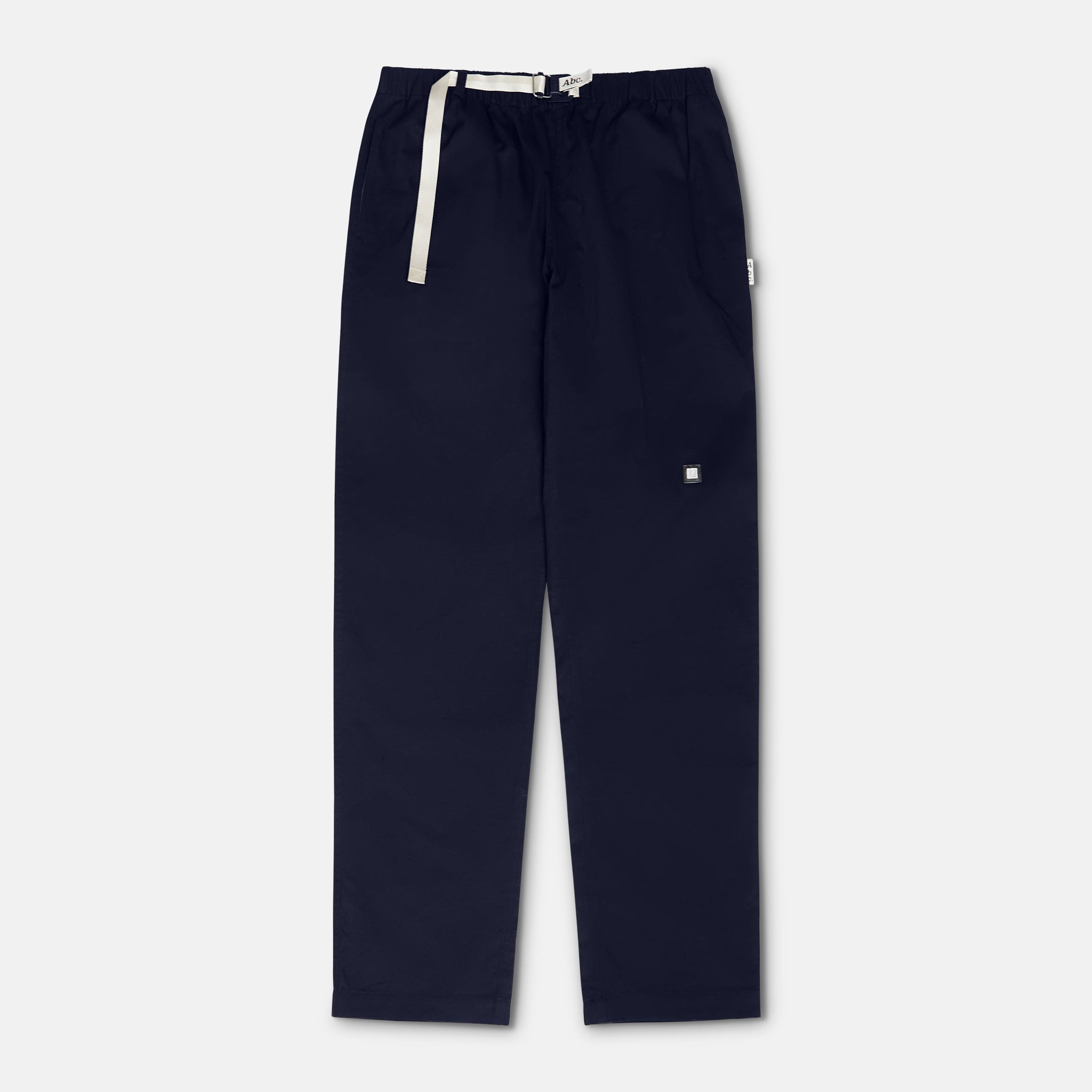 Abc. 123. Silver Hologram Studio Work Pant (Navy)- FW24