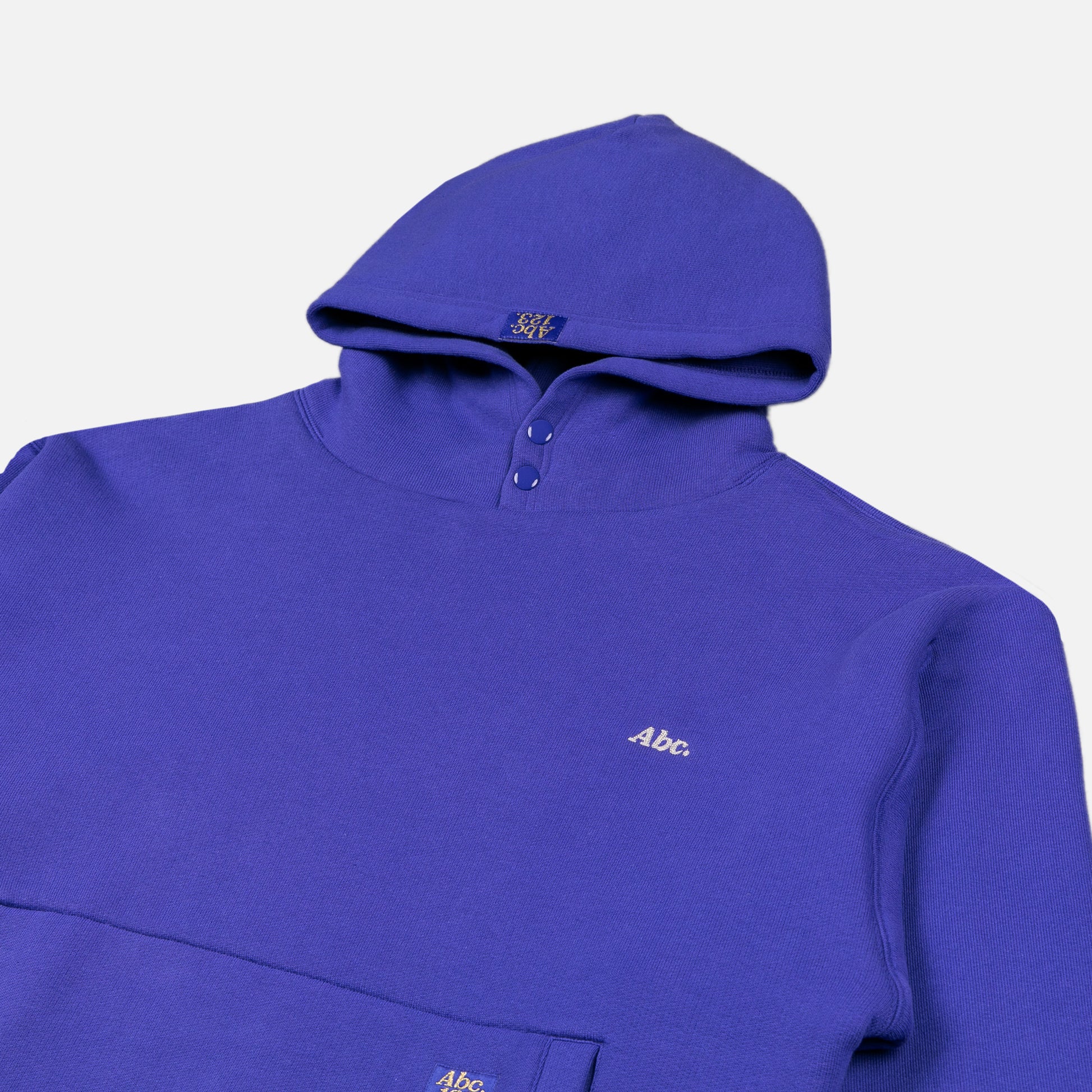 Hooded Sweatshirt Abc Sweatshirt Double Weight Pull Over Hoodie